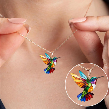 Nahla - Hummingbird Necklace or Earrings